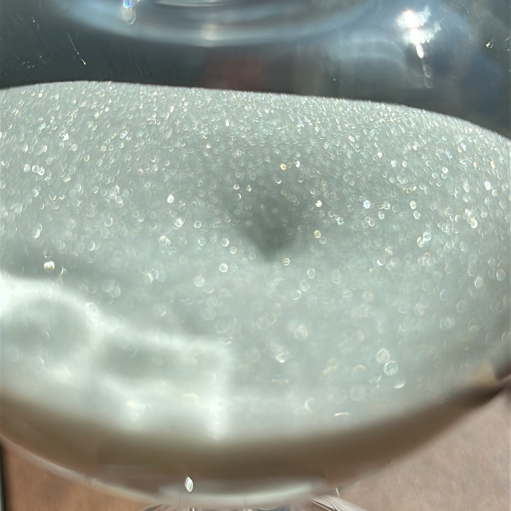 Nice glass 30min hourglass timer white - Picture 4 of 5
